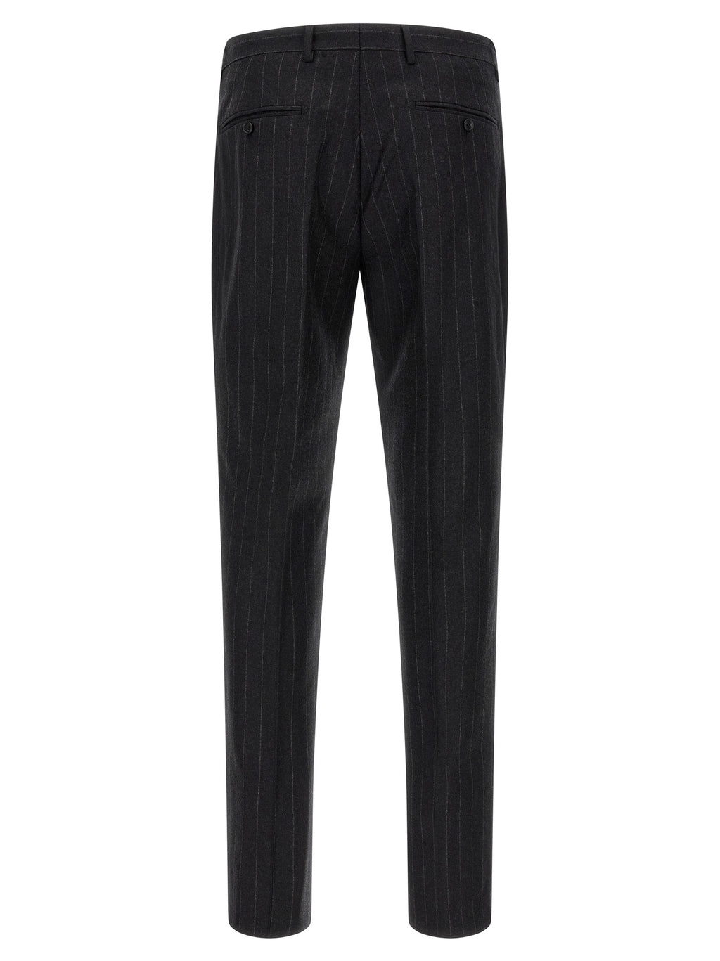 Gray Virgin Wool Two-Piece Suit
