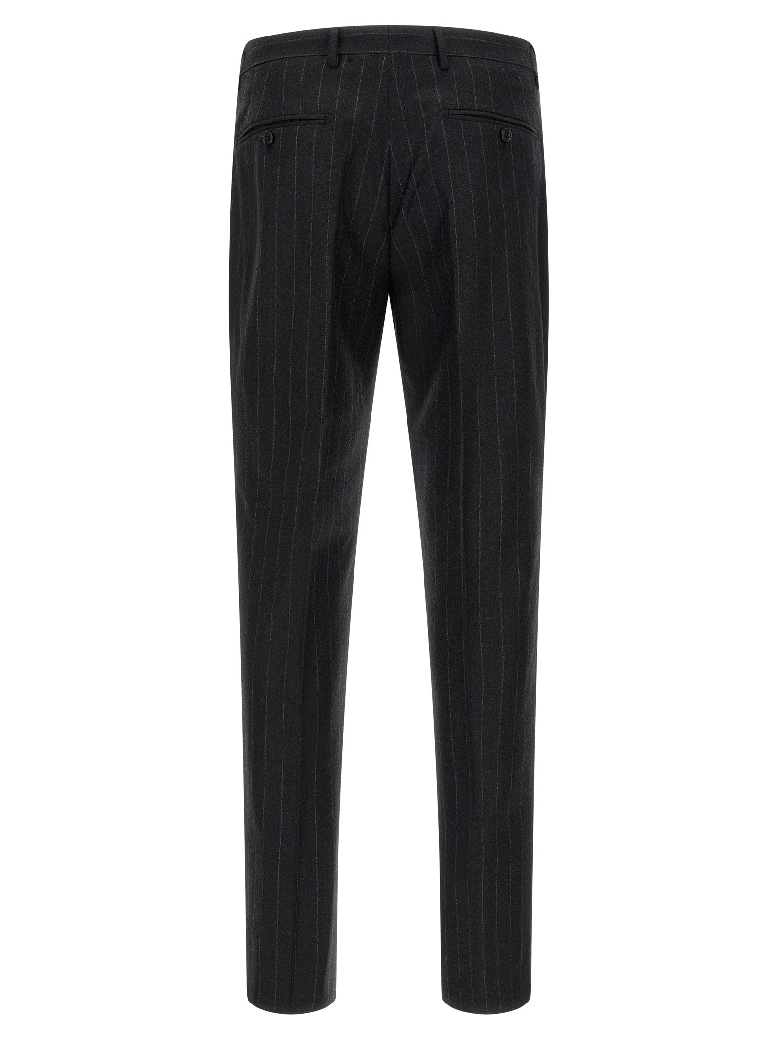 Gray Virgin Wool Two-Piece Suit