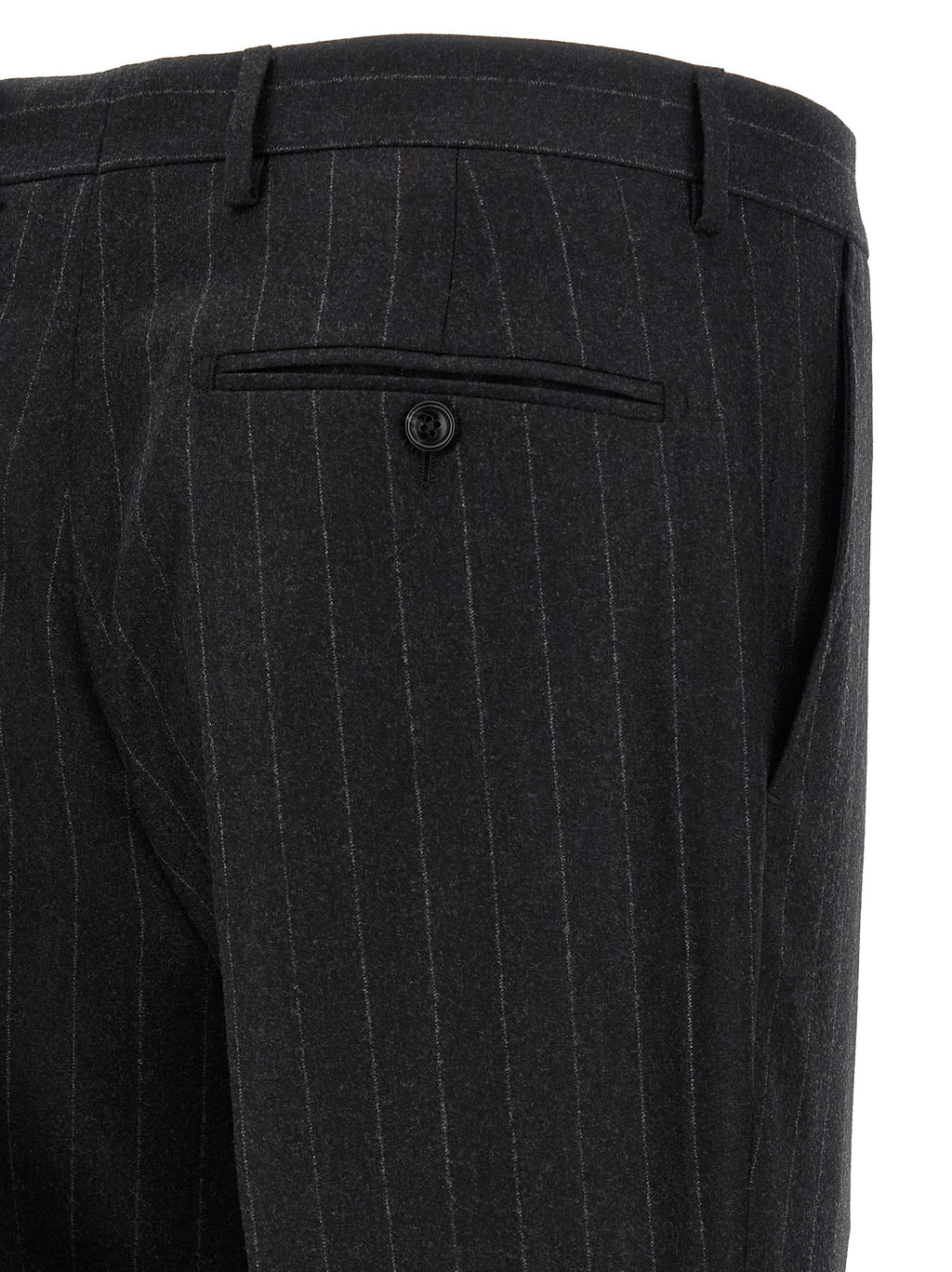 Gray Virgin Wool Two-Piece Suit