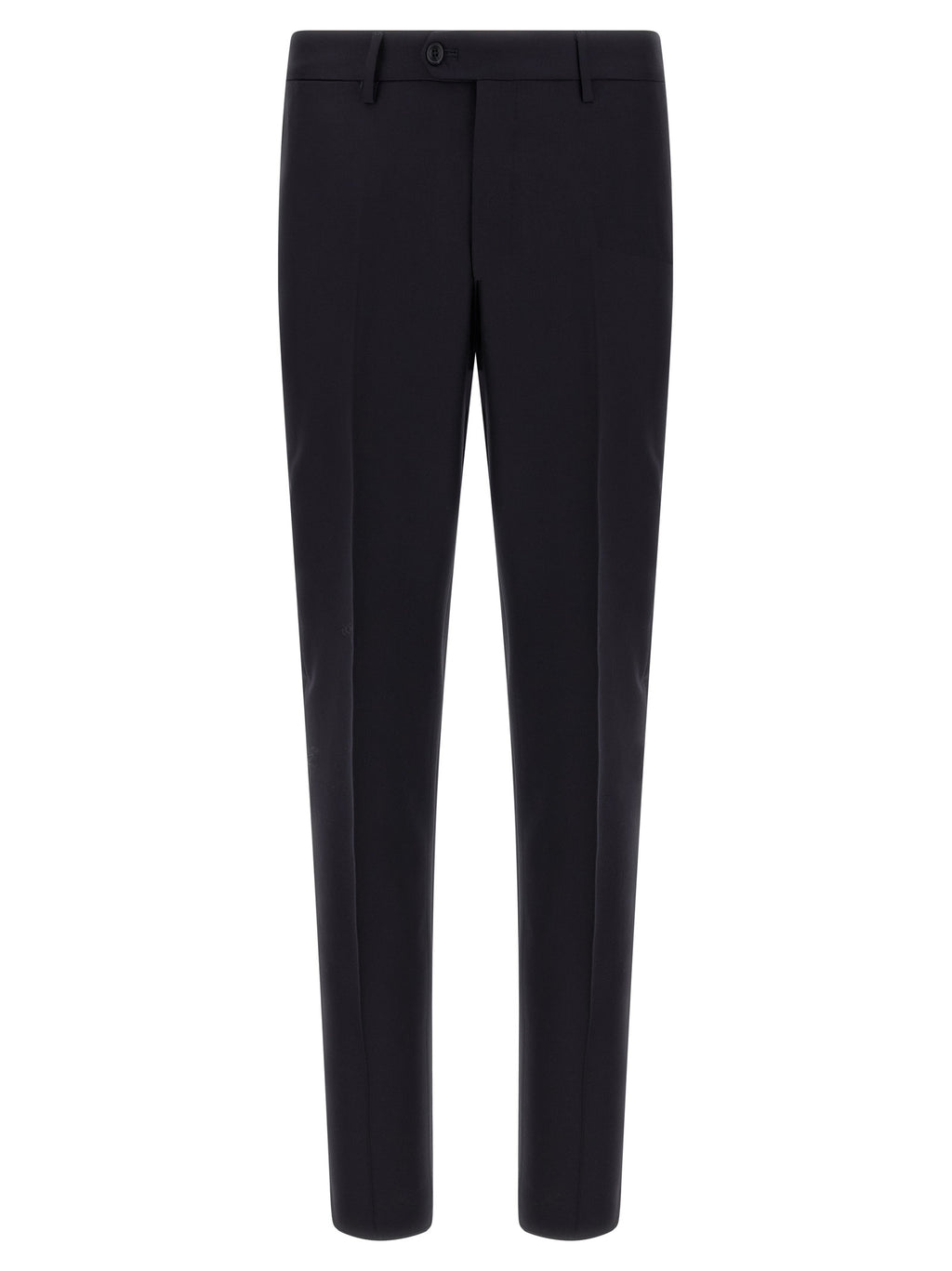 Blue Virgin Wool Two-Piece Suit
