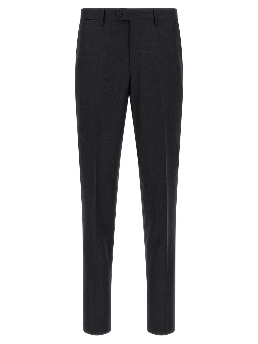 Gray Virgin Wool Two-Piece Suit