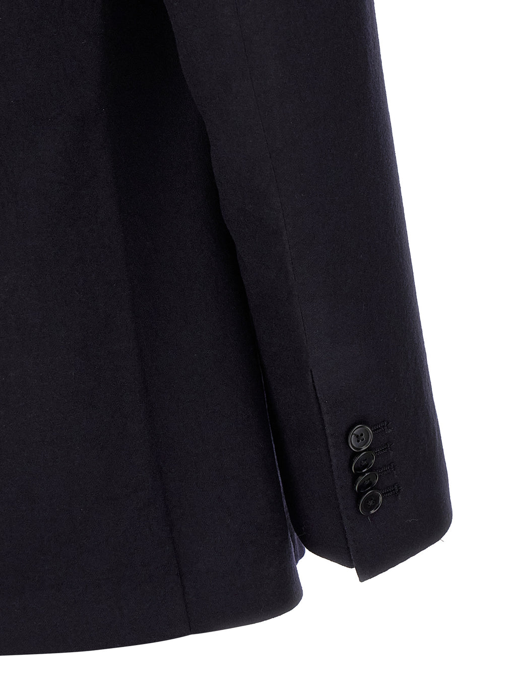 Blue Virgin Wool Two-Piece Suit