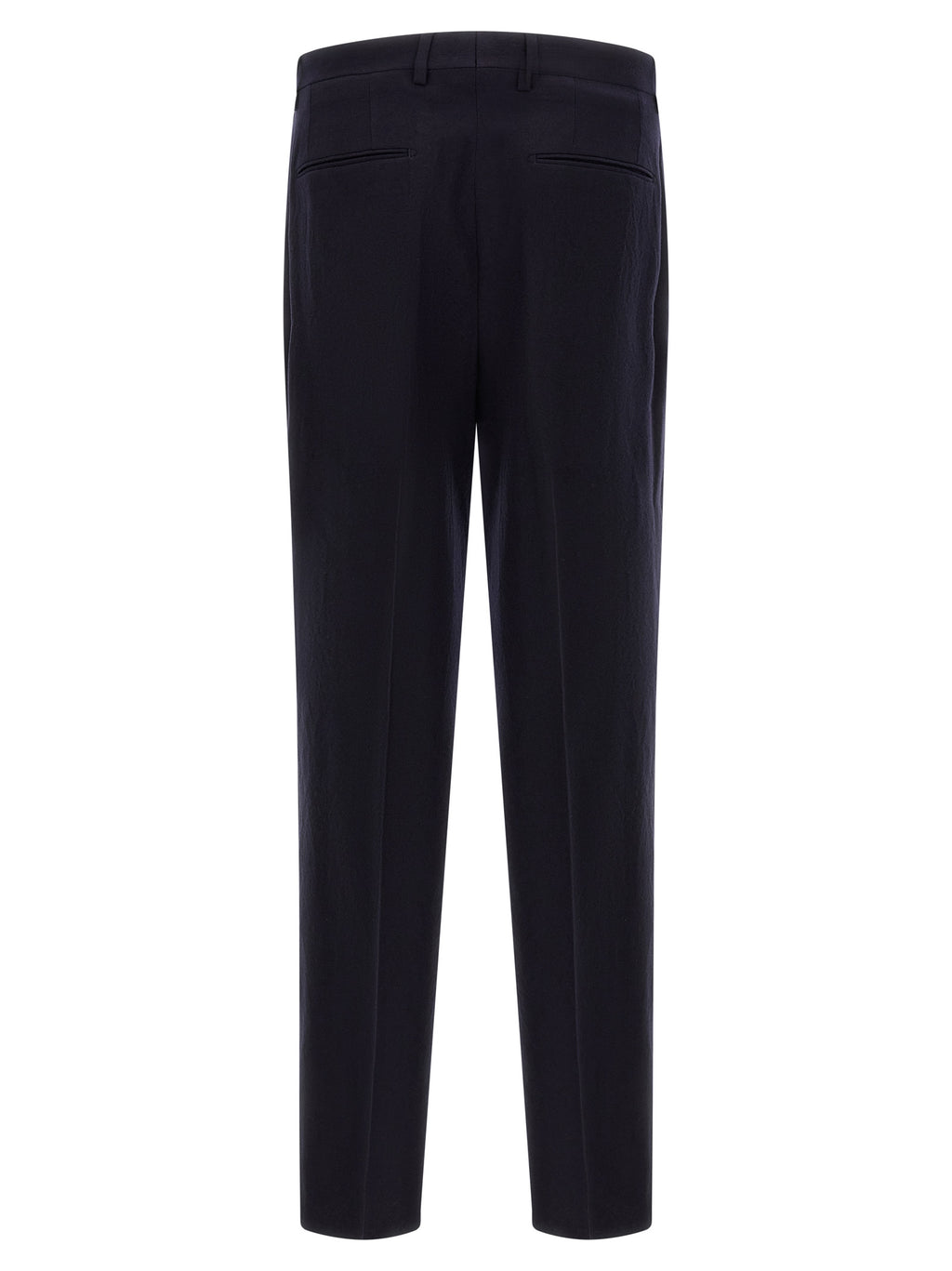 Blue Virgin Wool Two-Piece Suit