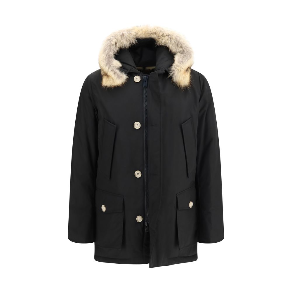 Black Polyamide Coat