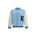 Blue Wool Oves Aries Bomber