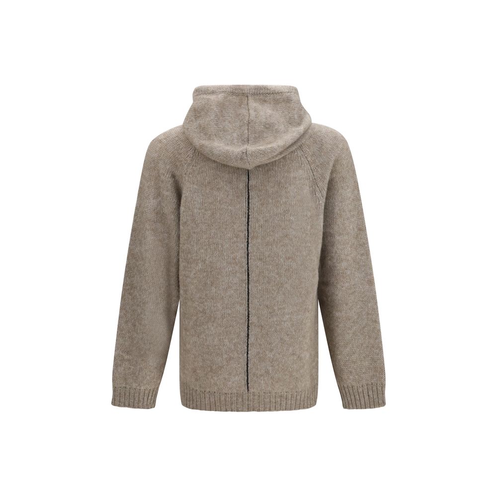 Beige Alpaca Vicugna Pacos Hoodie