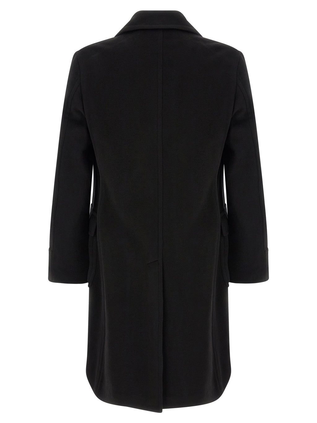 Black Cashmere Coat