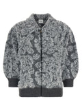 Gray Wool Cardigan