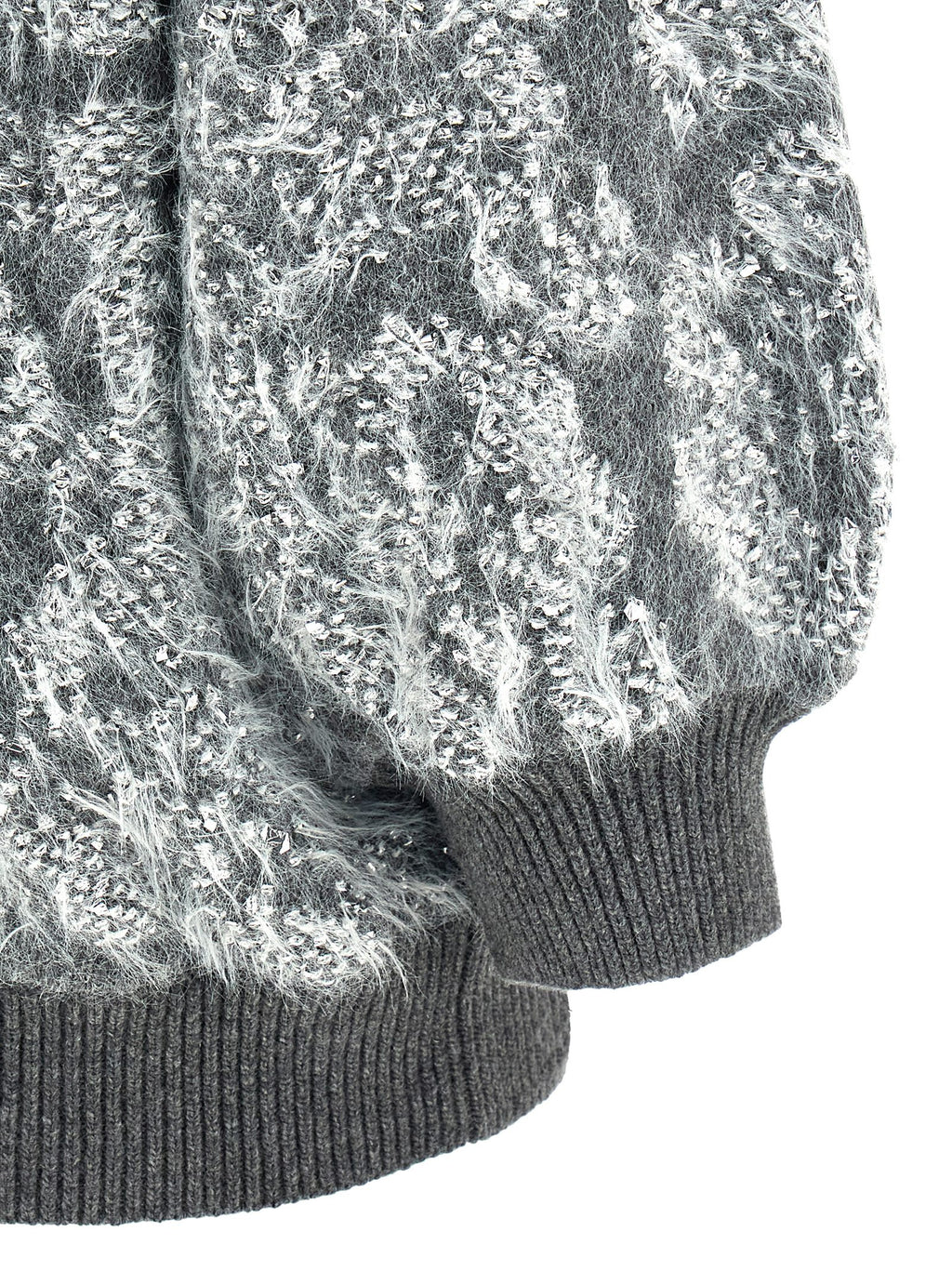 Gray Wool Cardigan