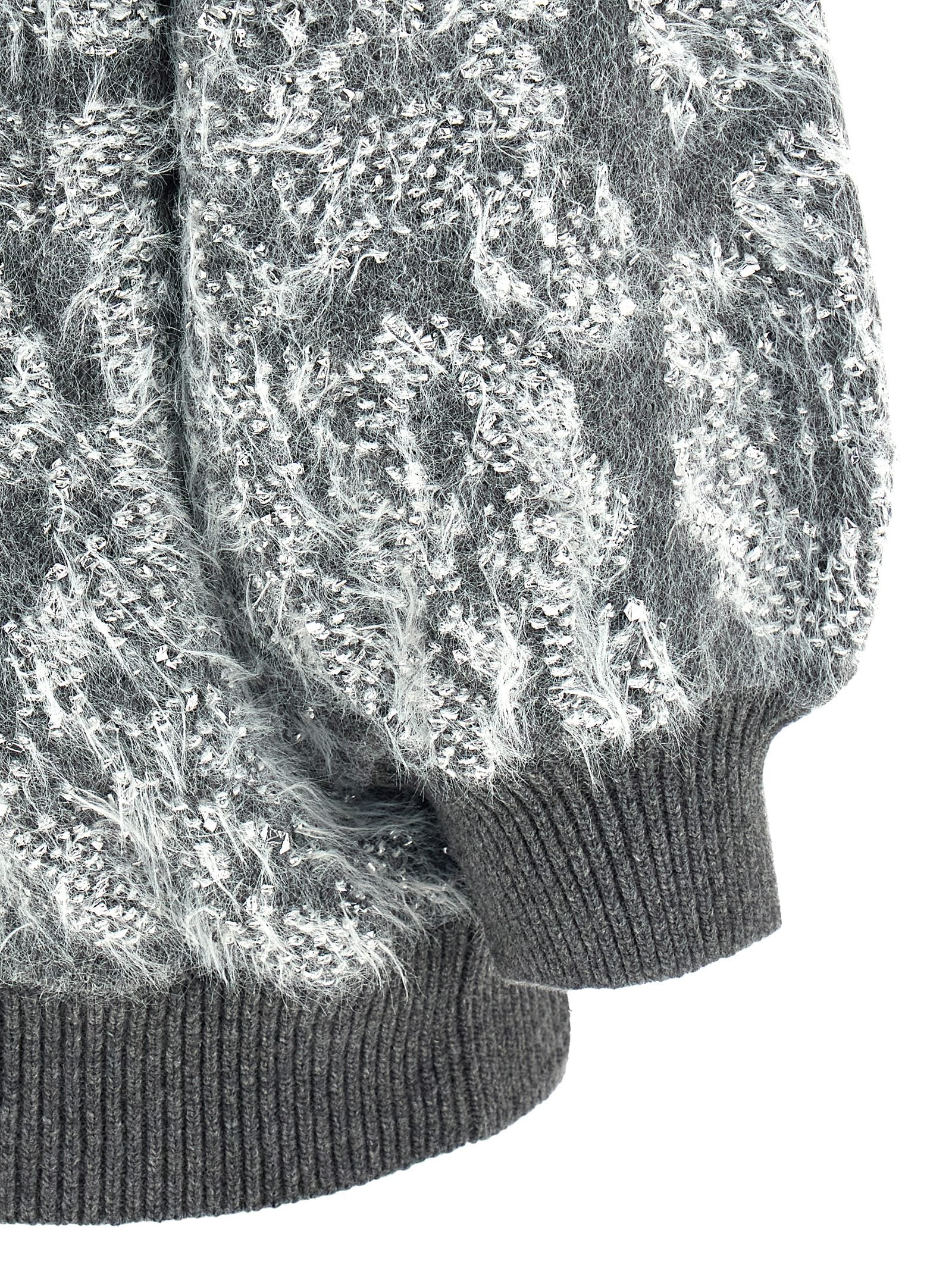 Gray Wool Cardigan