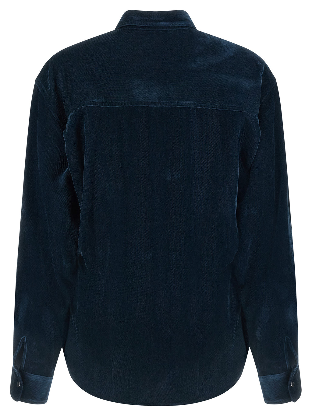 Blue Viscose Blouse
