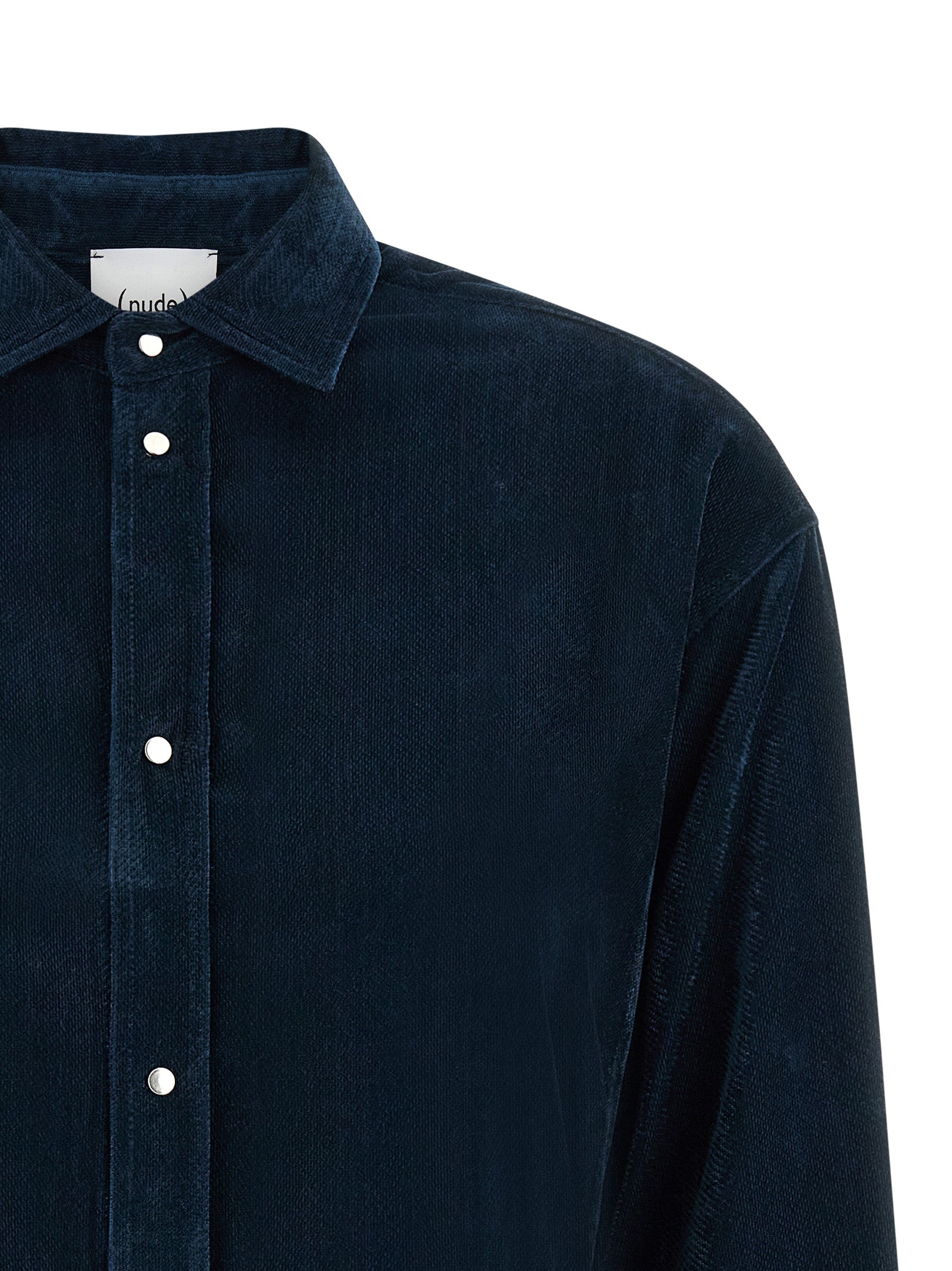 Blue Viscose Blouse