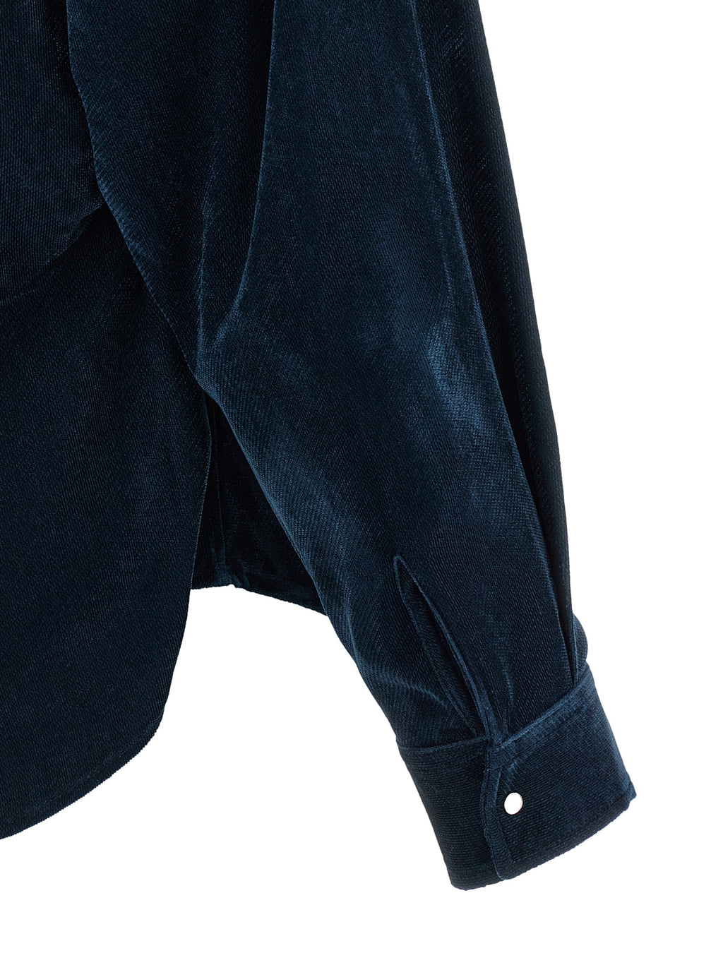 Blue Viscose Blouse