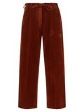 Multicolor Viscose Casual Pants