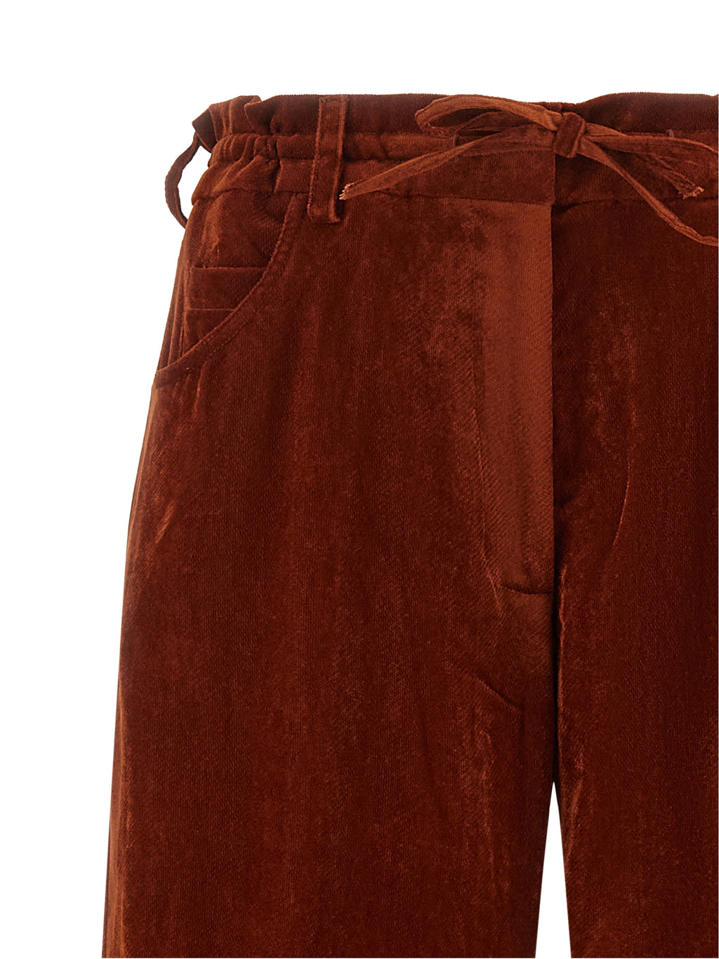 Multicolor Viscose Casual Pants