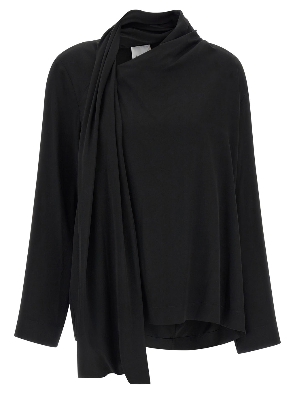 Black Viscose Blouse