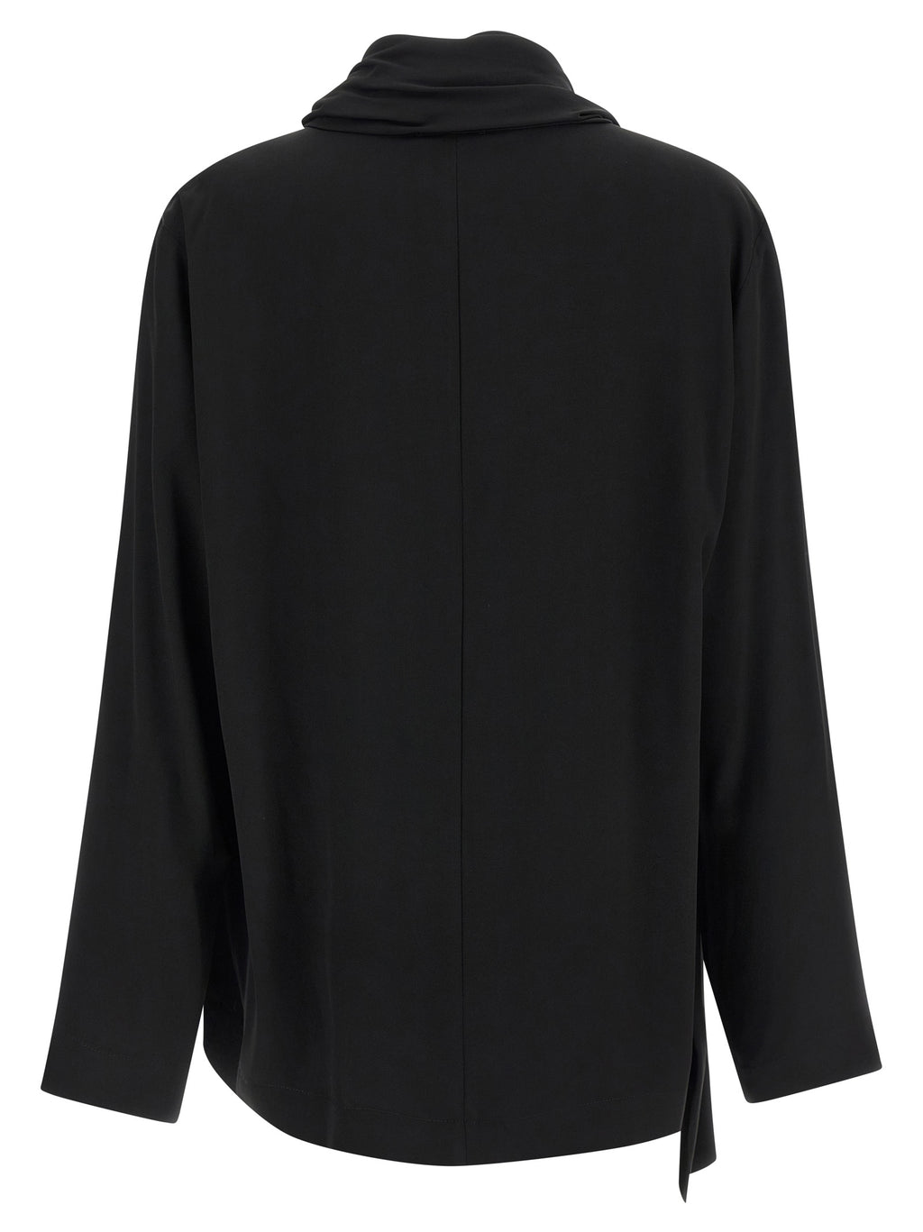 Black Viscose Blouse