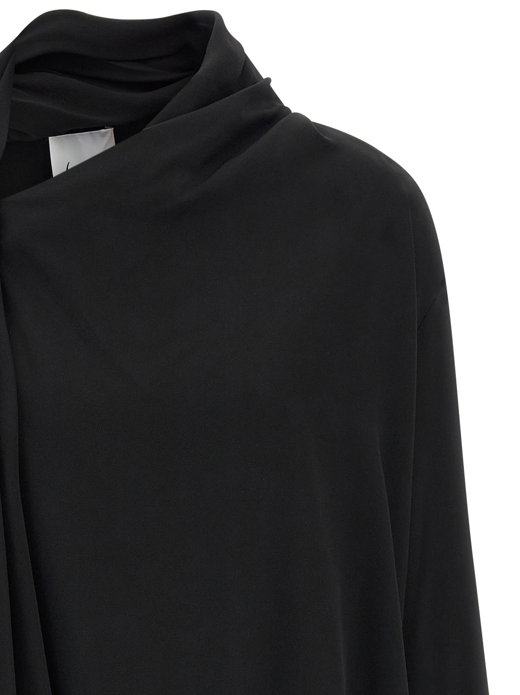 Black Viscose Blouse