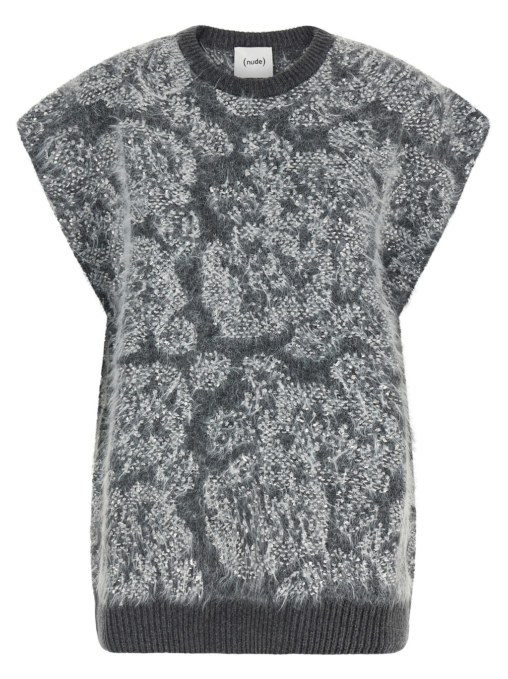 Gray Wool Cardigan