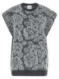 Gray Wool Cardigan