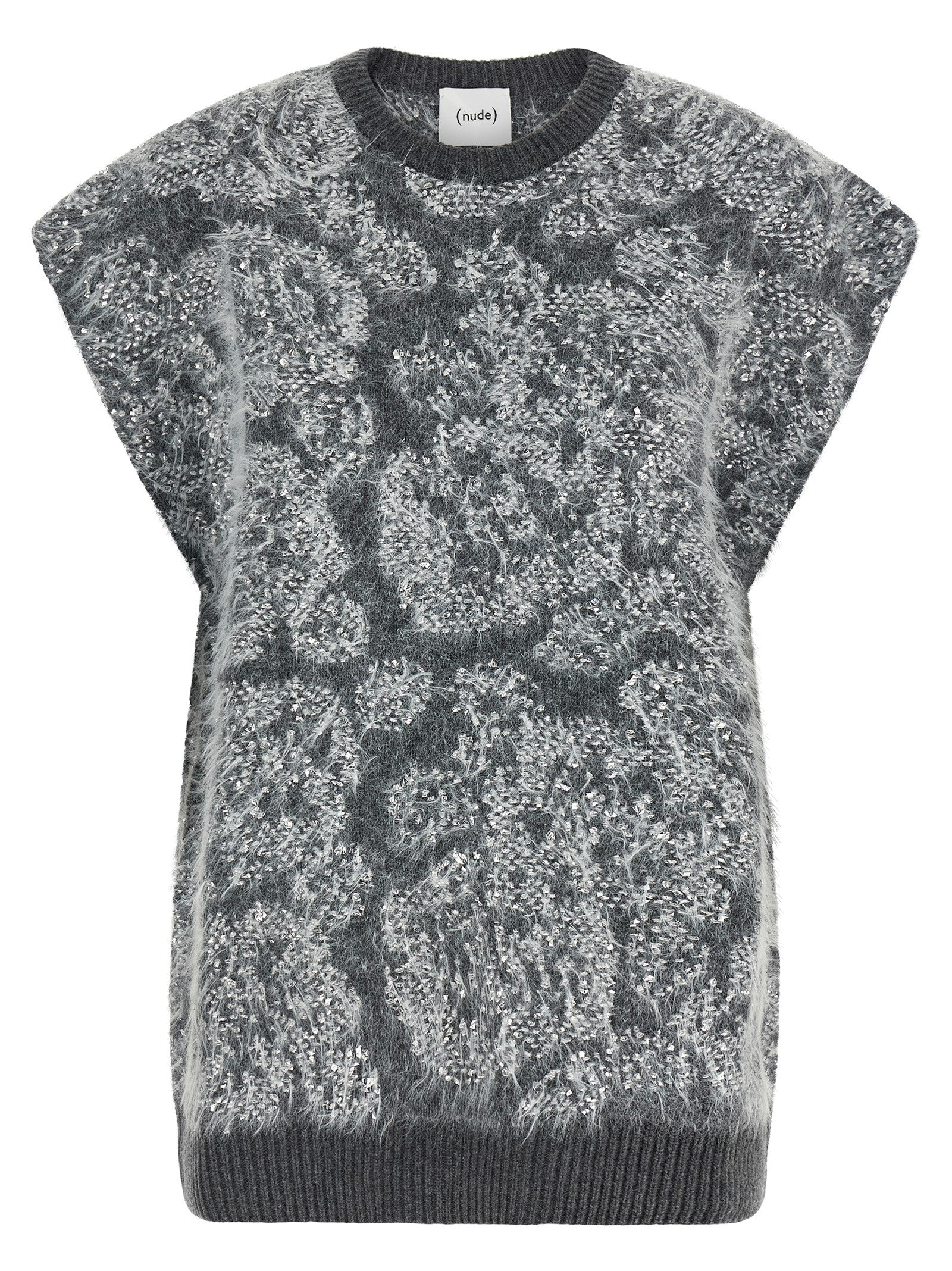 Gray Wool Cardigan