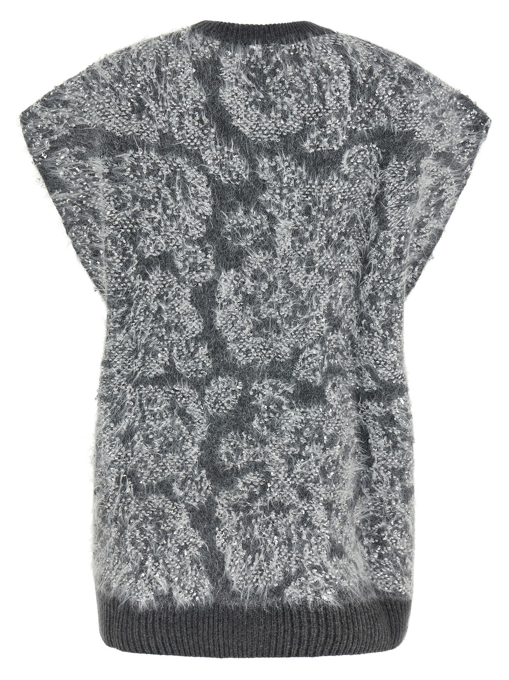 Gray Wool Cardigan