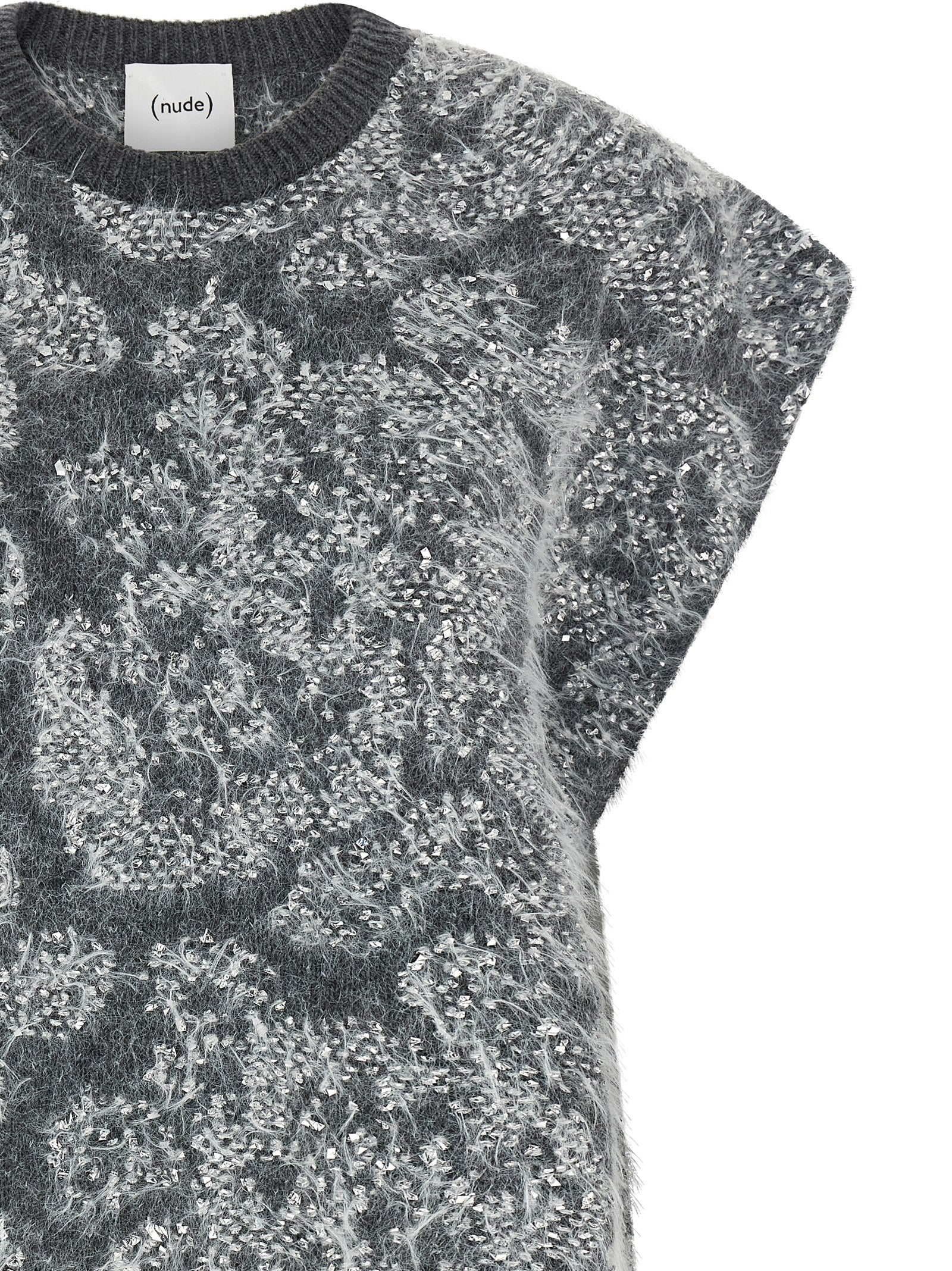 Gray Wool Cardigan