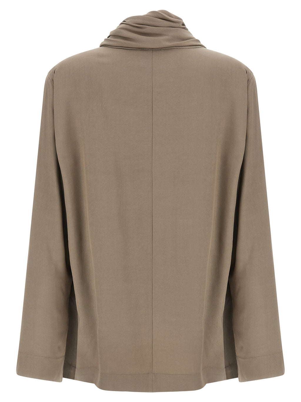 Gray Viscose Blouse