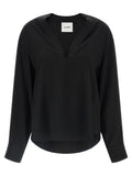 Black Viscose Blouse