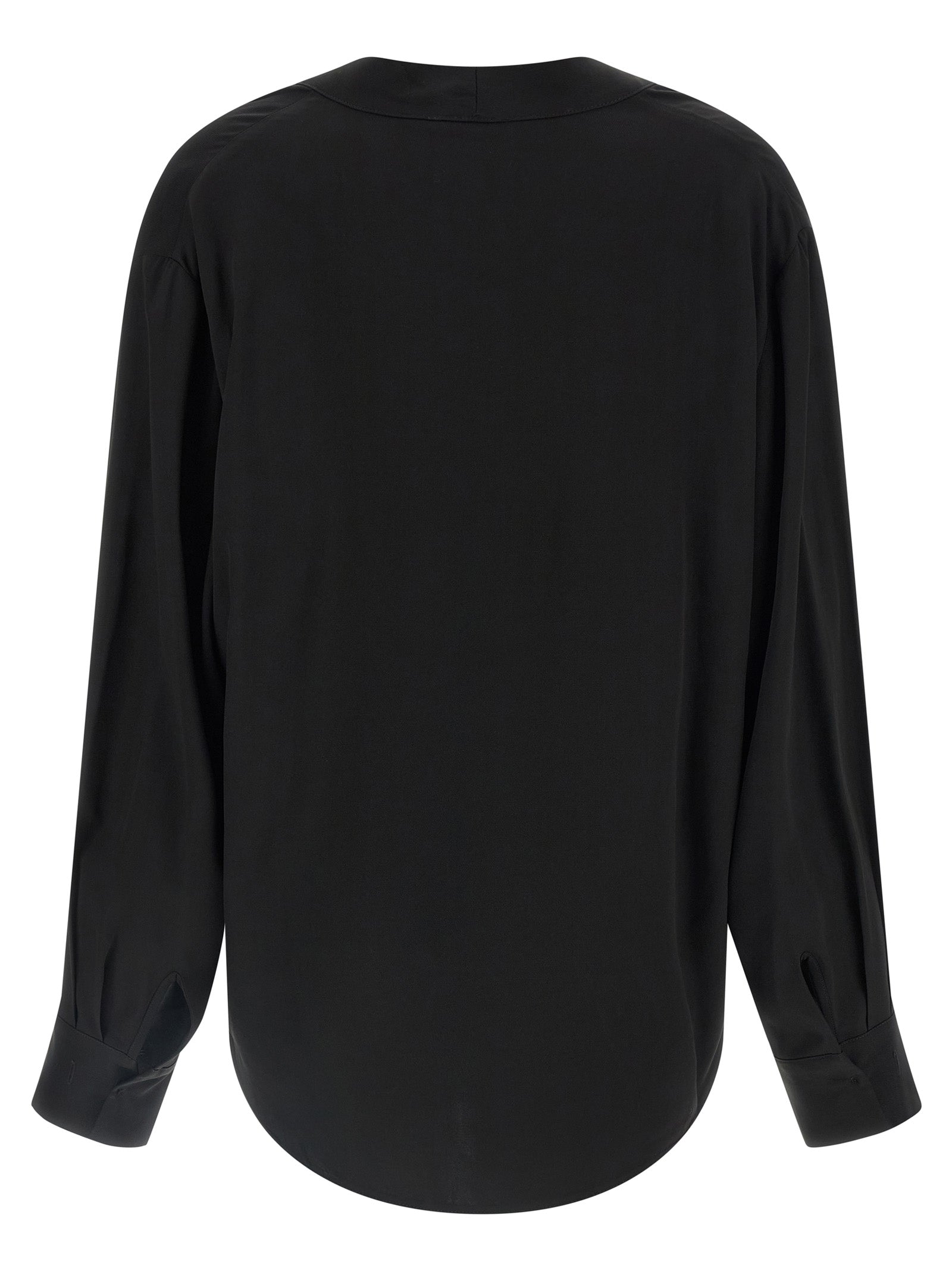 Black Viscose Blouse