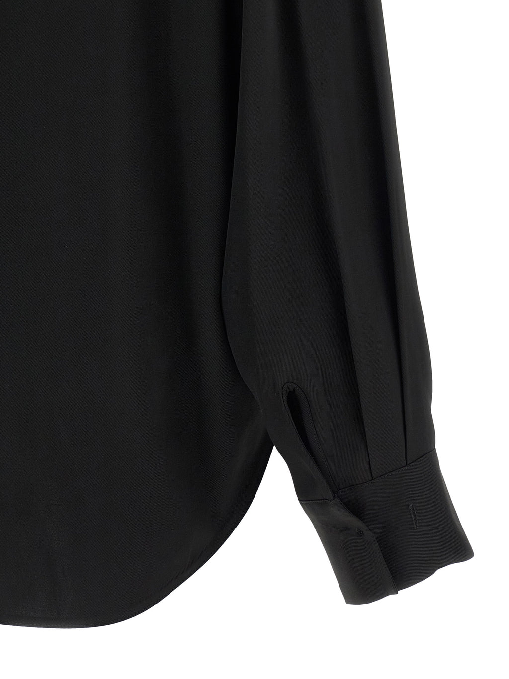 Black Viscose Blouse