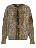 Brown Wool Cardigan