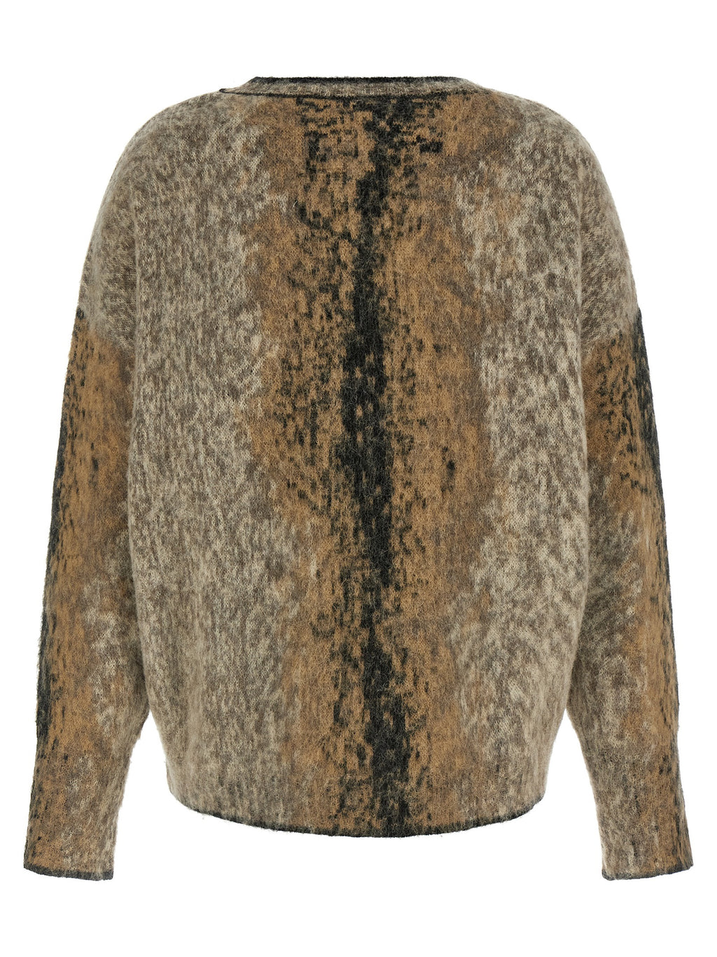 Brown Wool Cardigan