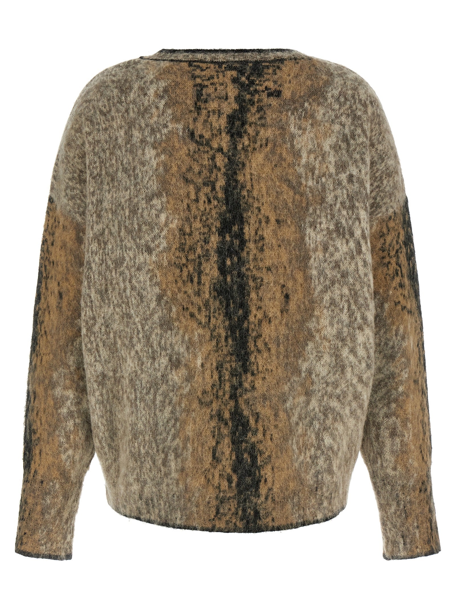 Brown Wool Cardigan