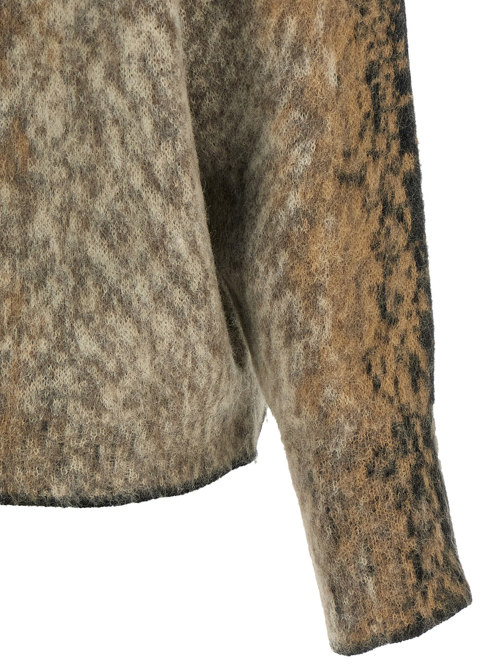 Brown Wool Cardigan