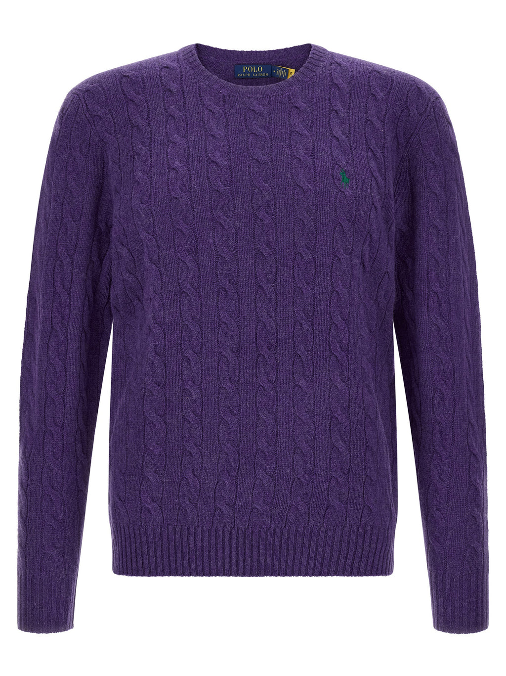 Purple Wool Cardigan