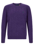Purple Wool Cardigan