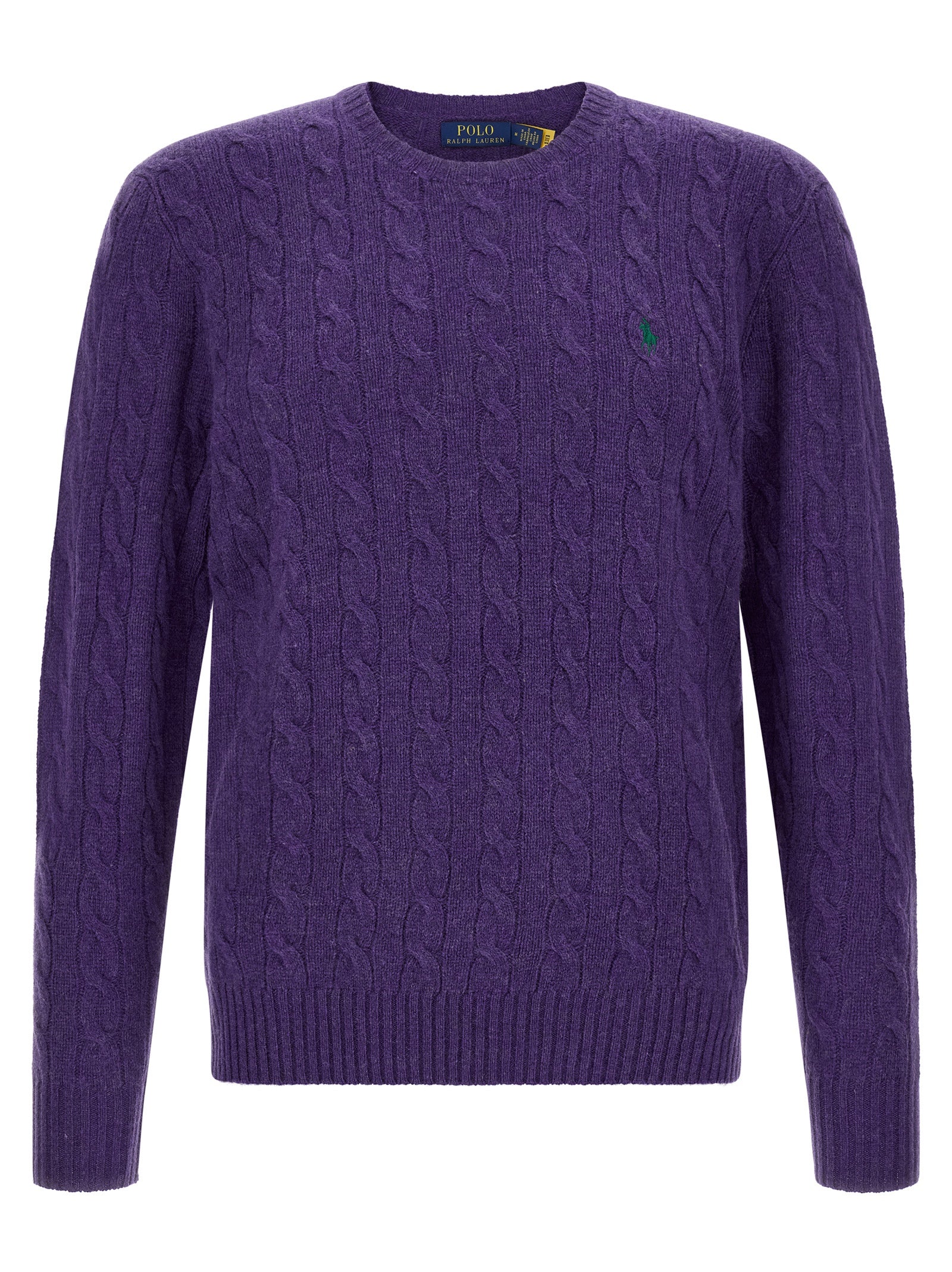 Purple Wool Cardigan