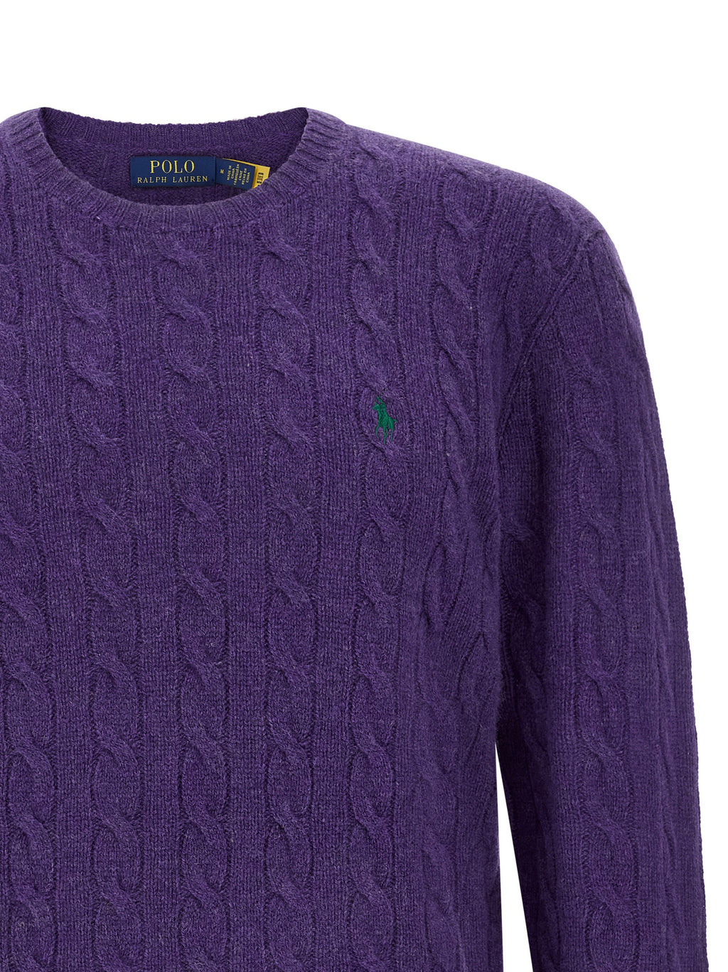 Purple Wool Cardigan