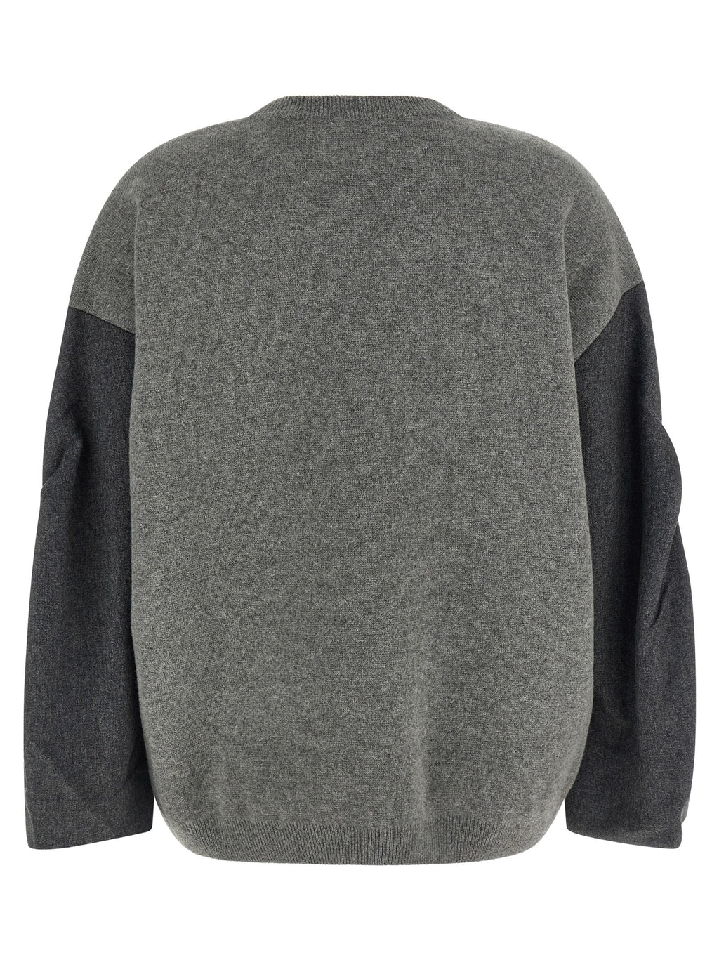 Gray Wool Cardigan