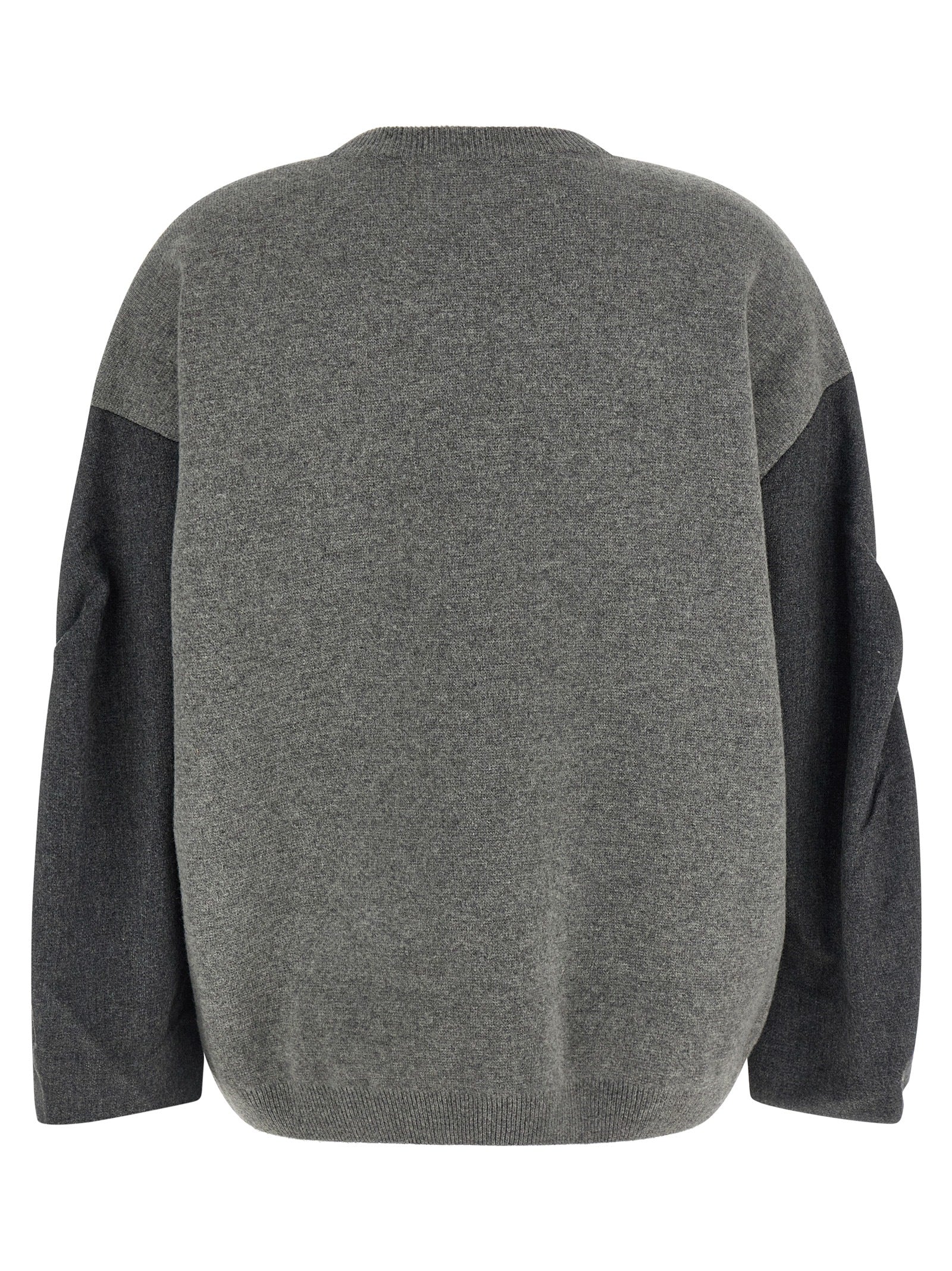 Gray Wool Cardigan