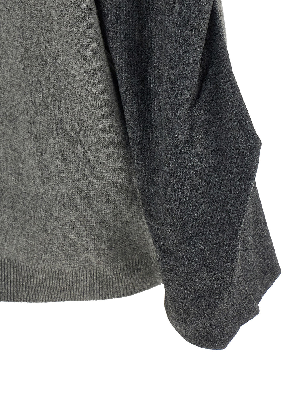 Gray Wool Cardigan