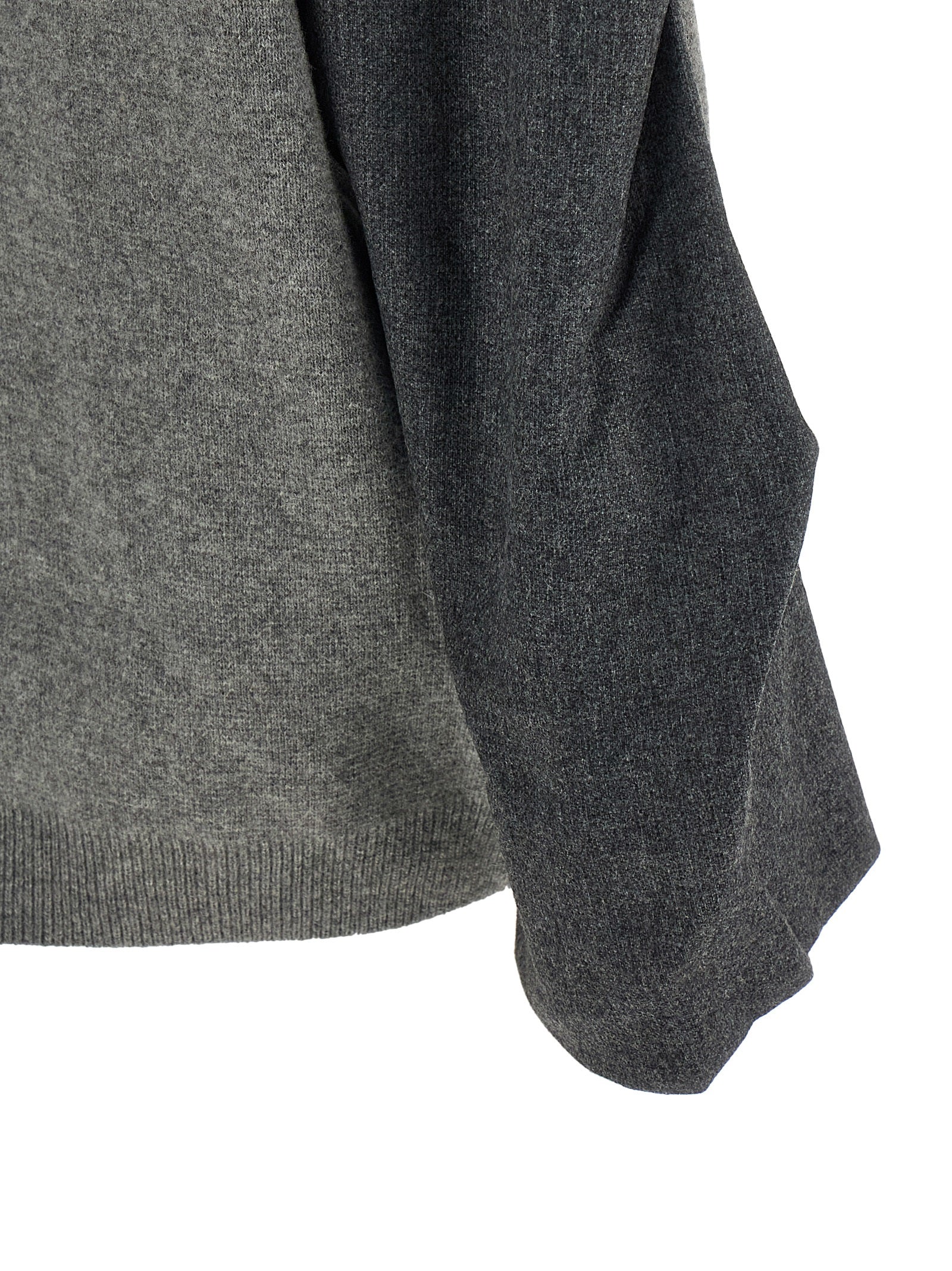 Gray Wool Cardigan