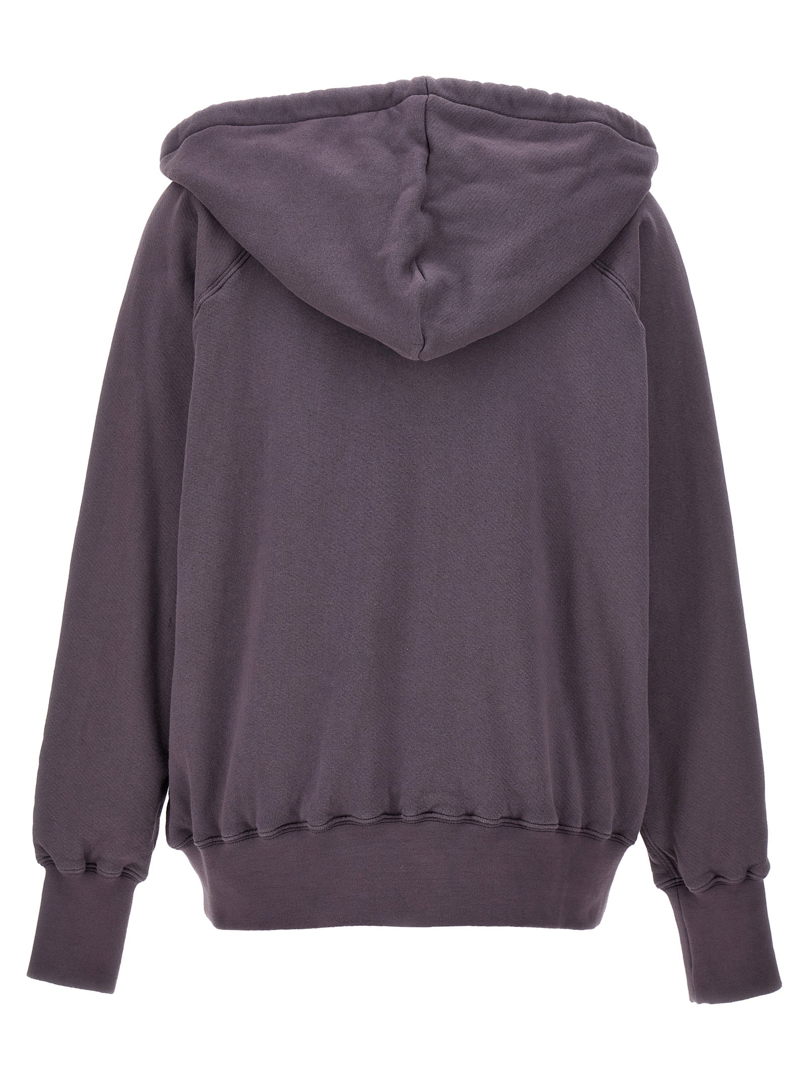 Purple Cotton Hoodie