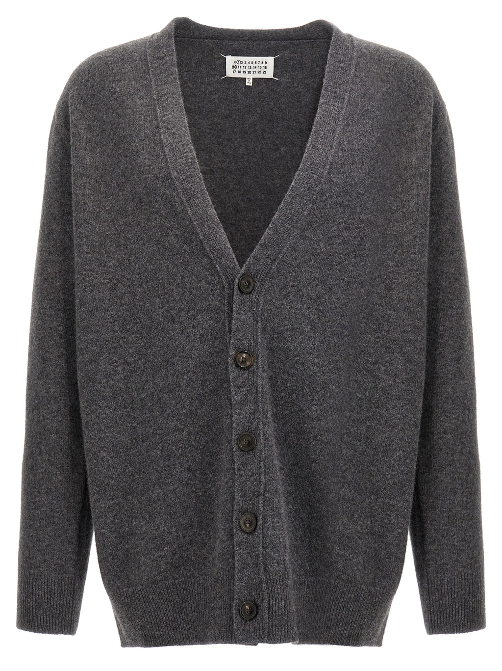 Gray Wool Cardigan