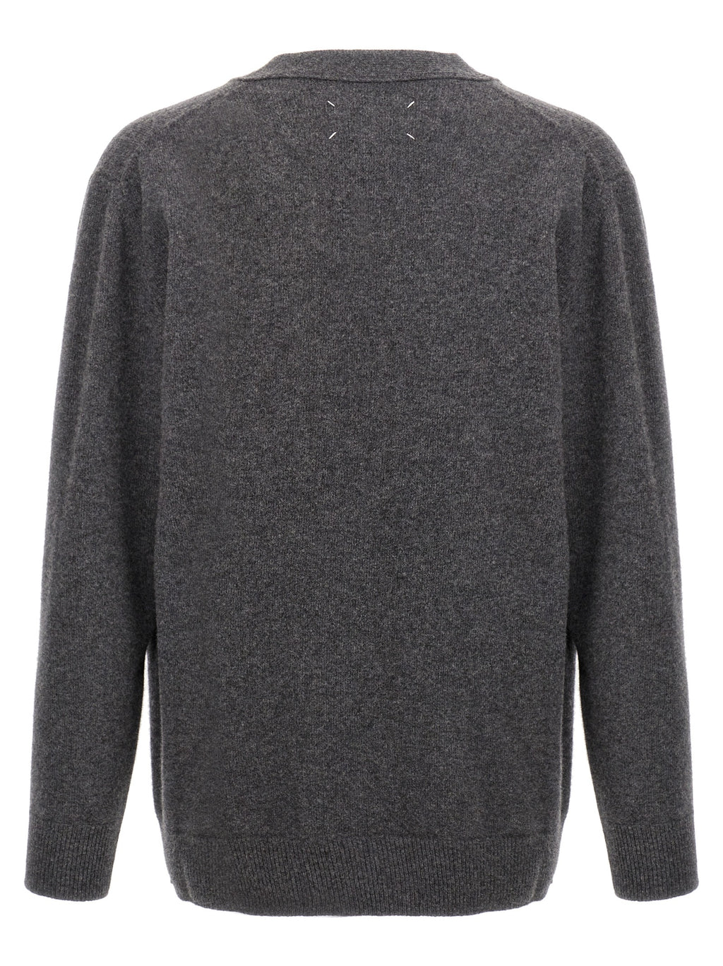 Gray Wool Cardigan