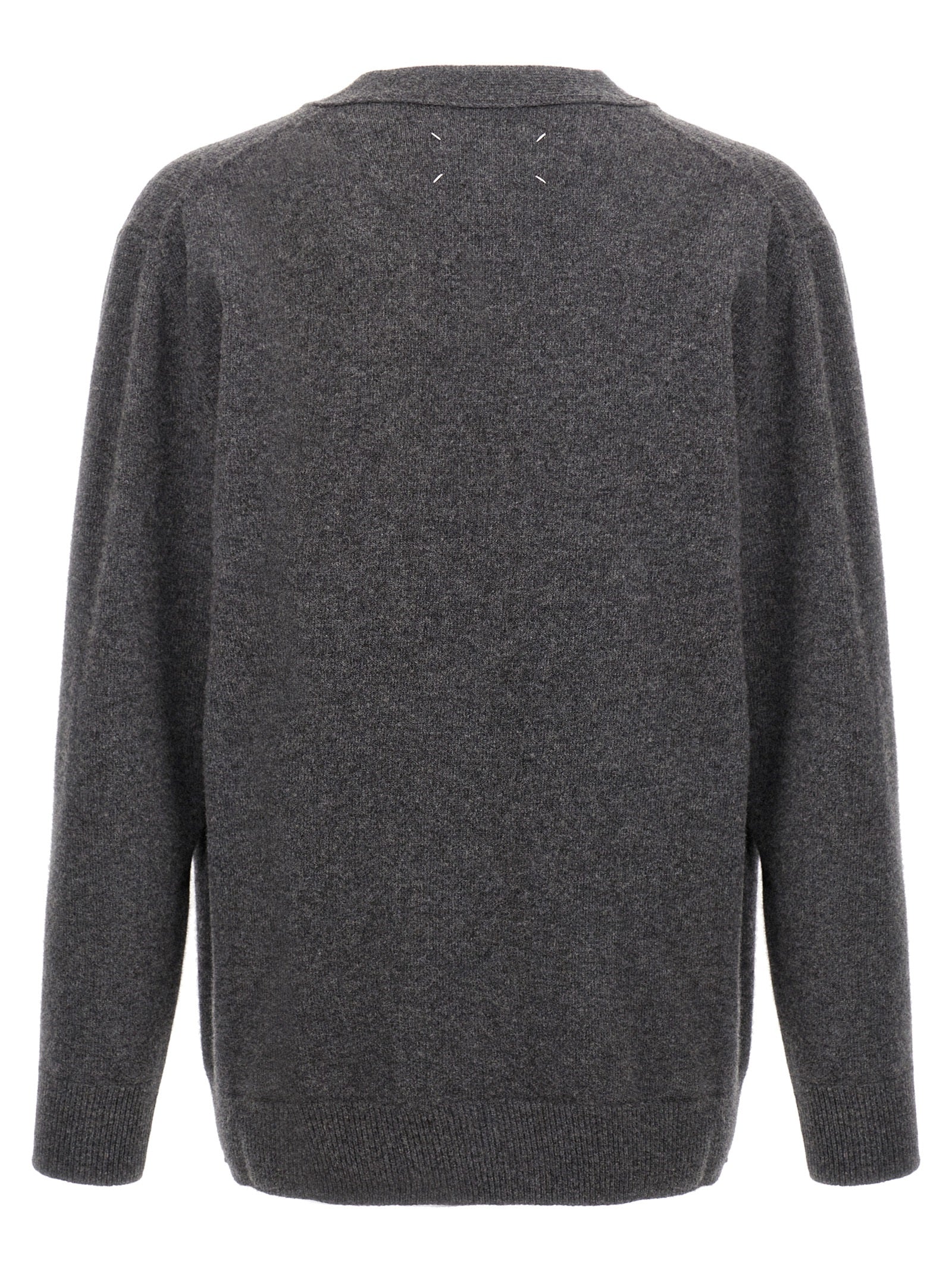 Gray Wool Cardigan