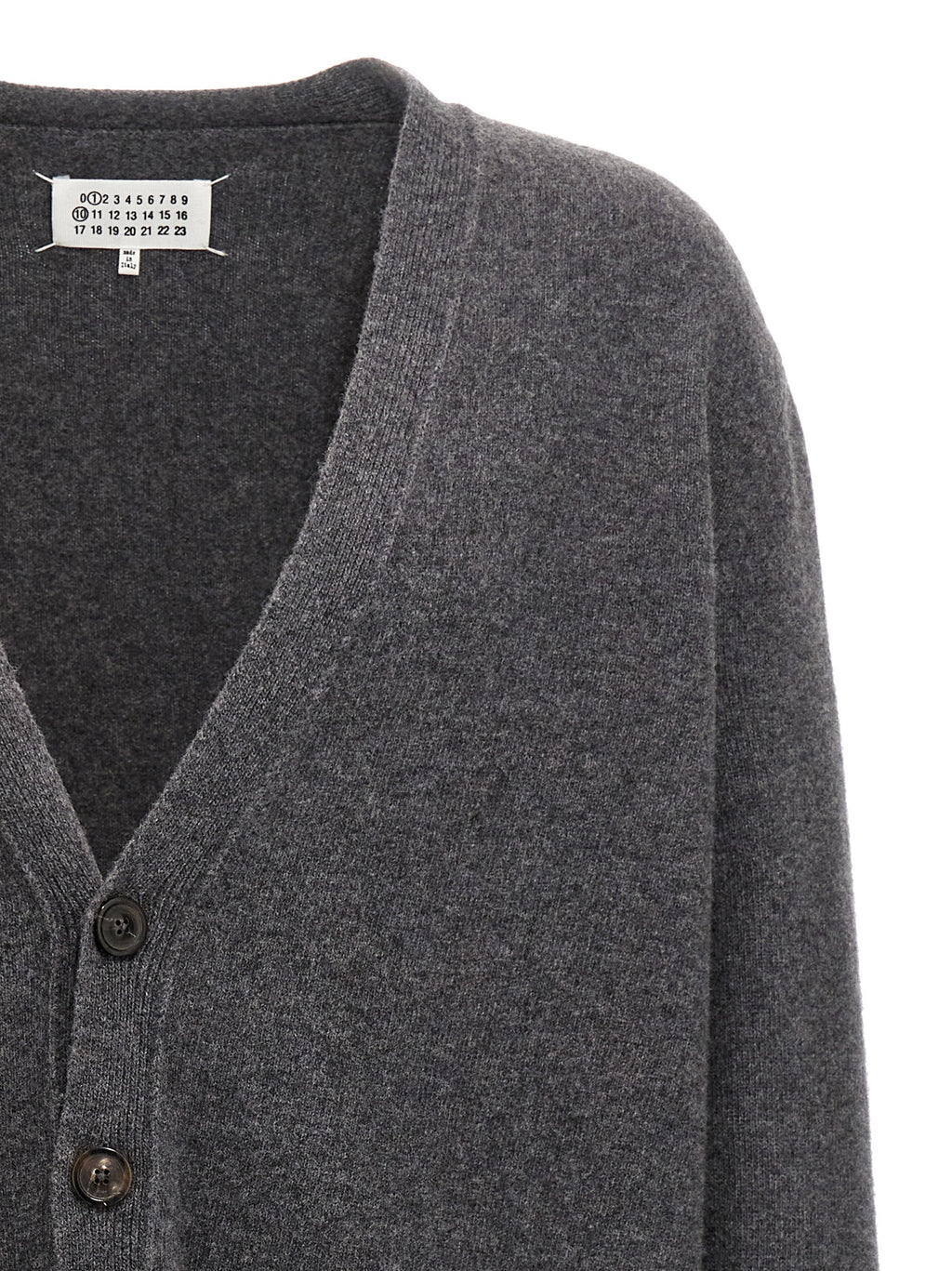 Gray Wool Cardigan