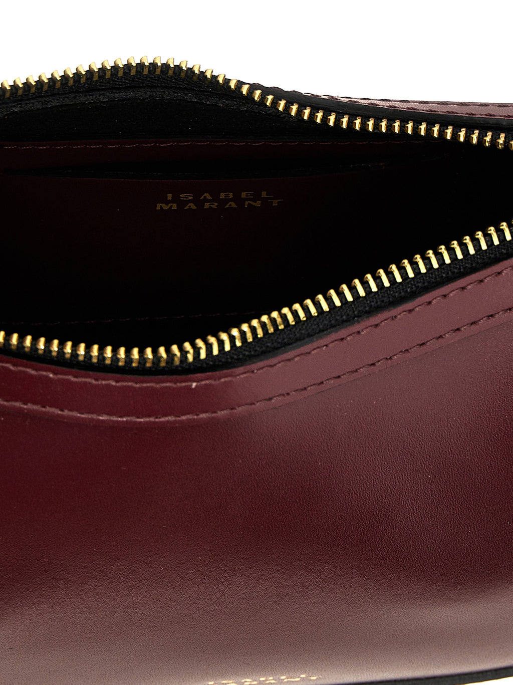 Bordeaux Cowhide Shoulder Bag
