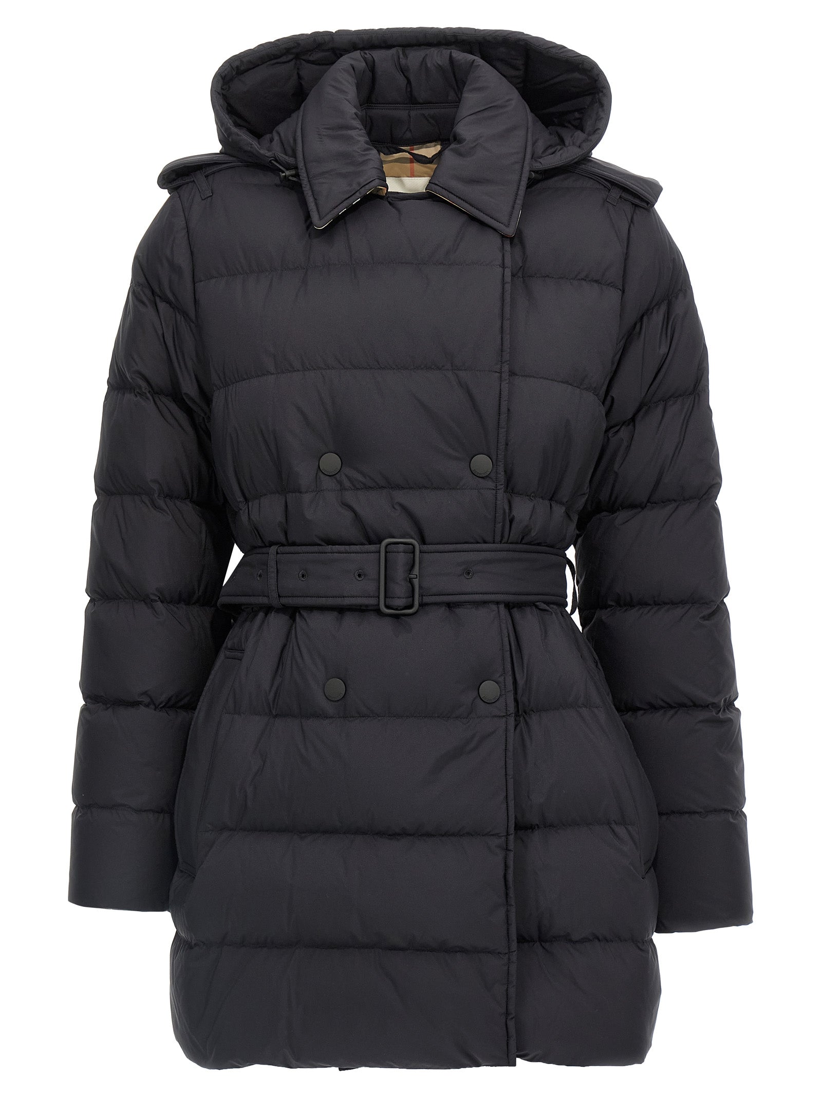 Black Polyamide Coat